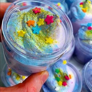 Galaxy whipped sugar scrub
